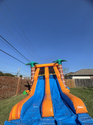 WC1 CALIFORNIA DUAL LANE COMBO BOUNCE HOUSE (Water or Dry Sl