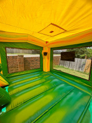 WC5 AFRICA SAFARI DUAL LANE COMBO BOUNCE HOUSE WITH SLIDE (W
