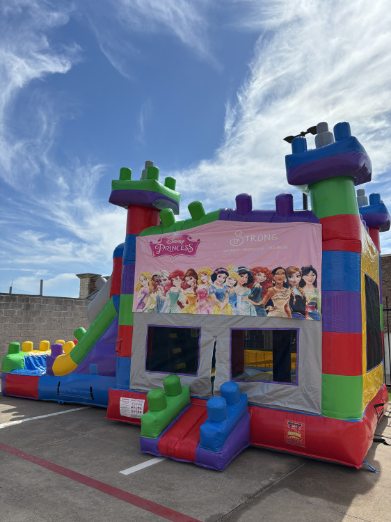 DISNEY PRINCESS DUAL LANE BOUNCE HOUSE