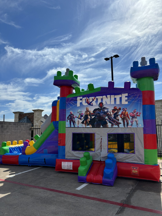 FORNITE DUAL LANE BOUNCE HOUSE