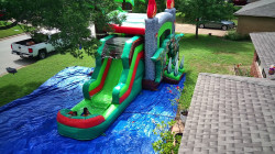DINOSAUR JUMP BOUNCE HOUSE WITH SLIDE (Water or Dry Slid
