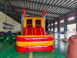 MONSTER TRUCK DUAL LANE BOUNCE HOUSE (Water or Dry