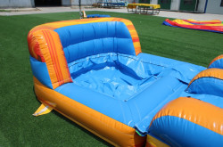 PALM TREES  DUAL LANE COMBO BOUNCE HOUSE (Water